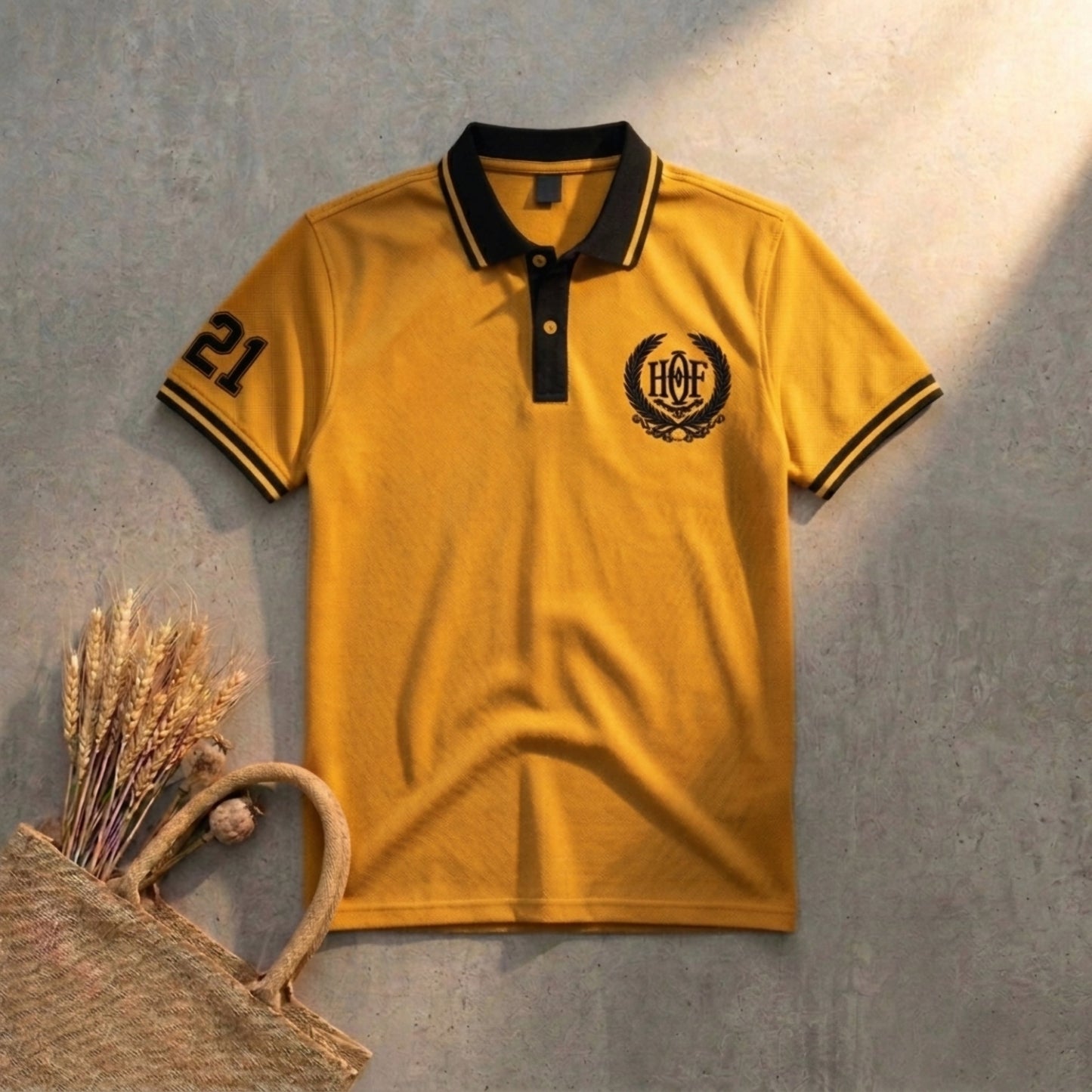 Signature Polo MUSTARD 21 House Of Fashion