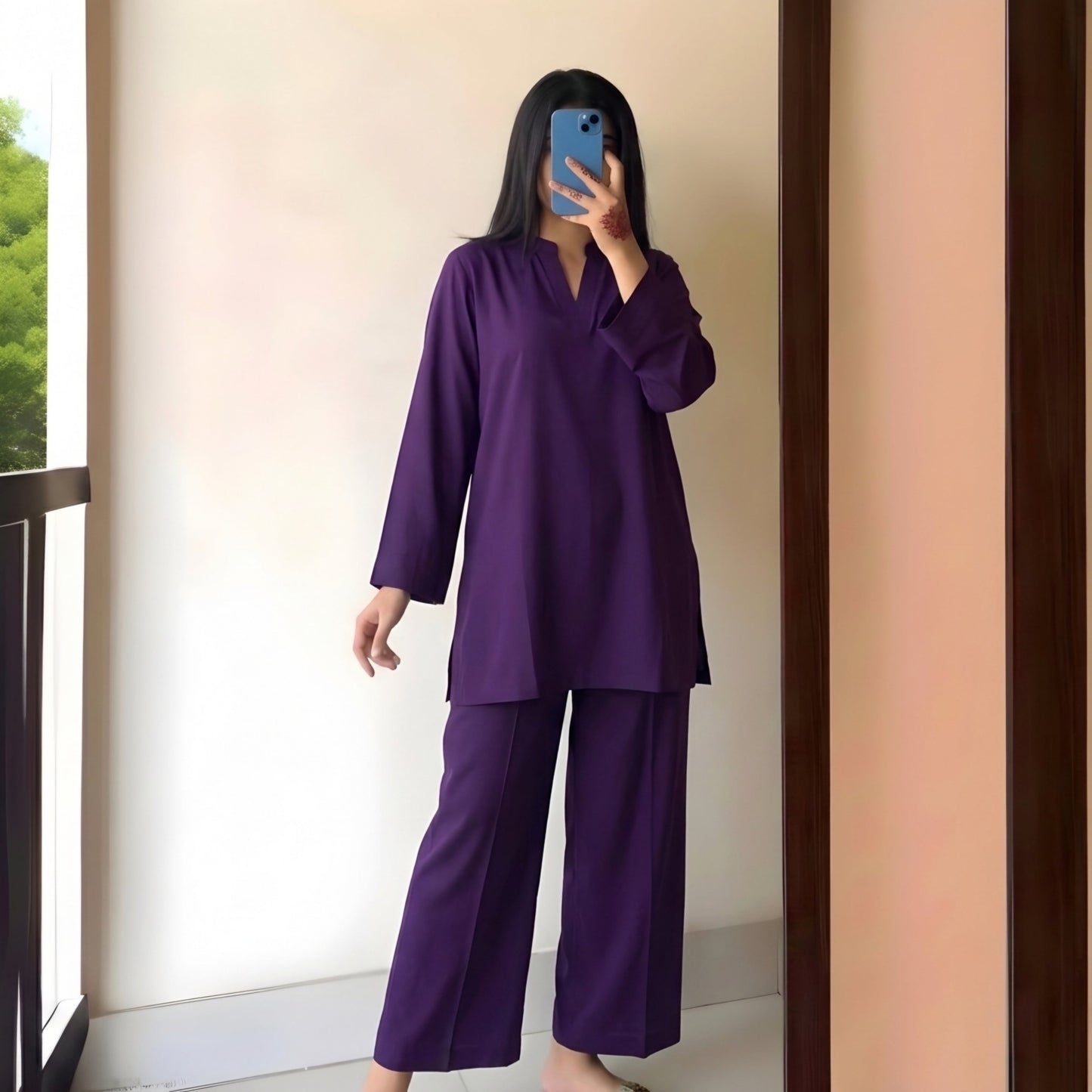 Dark Purple - ETHNIC READY TO WEAR House Of Fashion