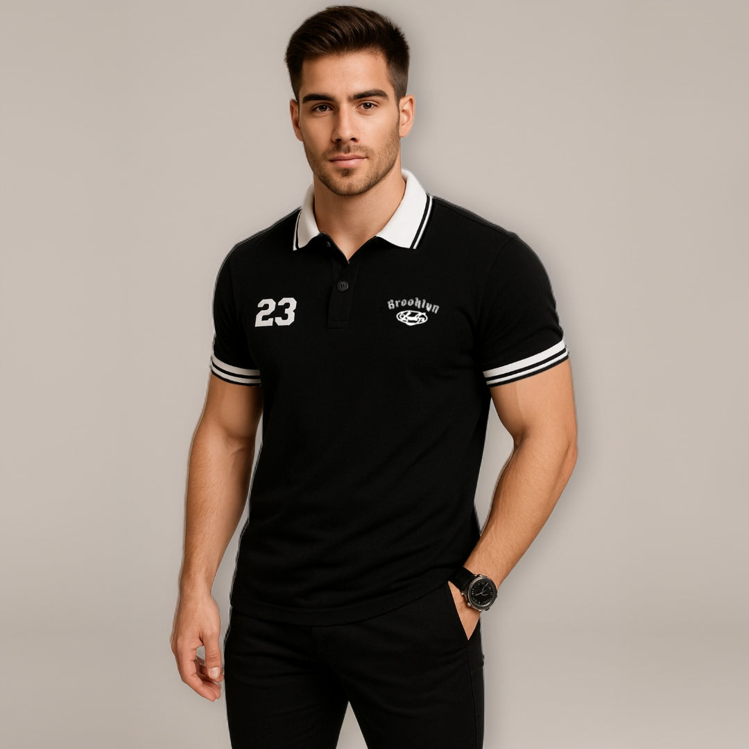 Aesthetic Polo BLACK 23