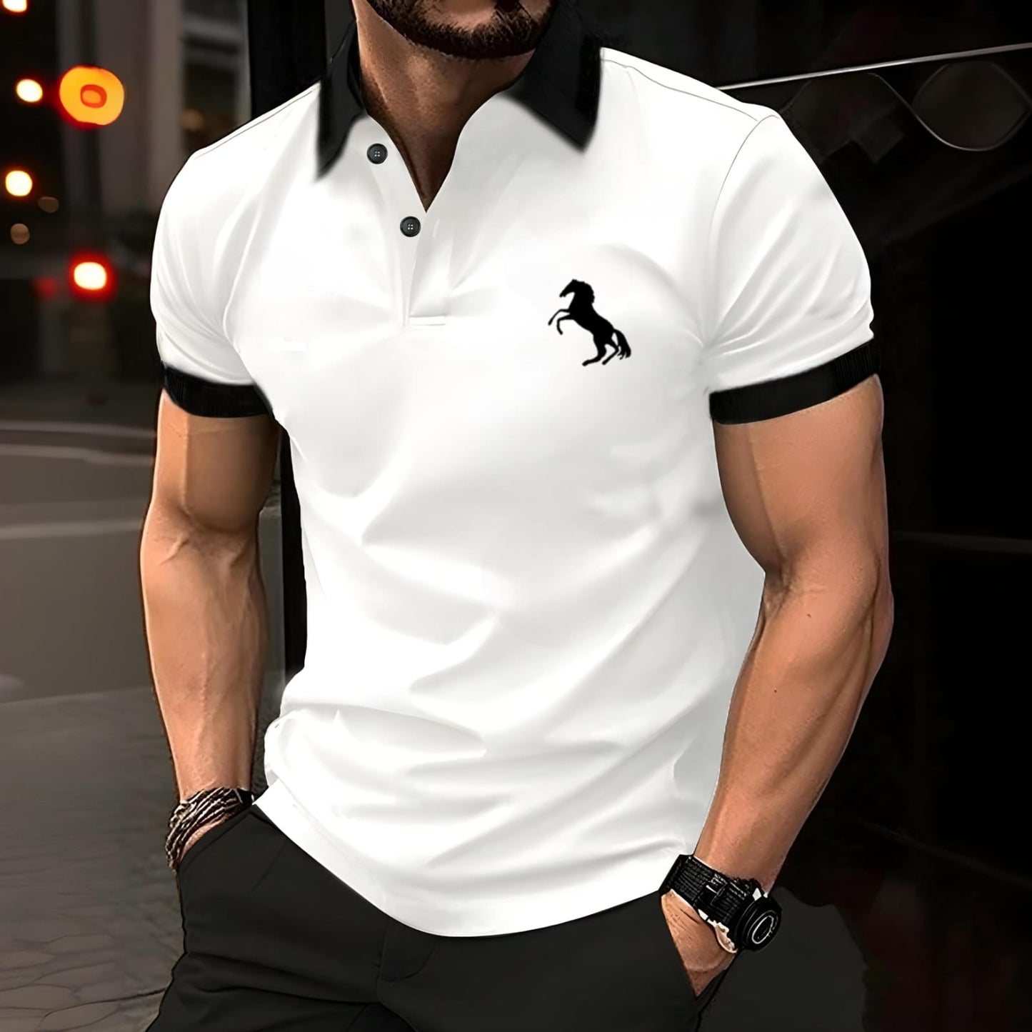 Horse Polo WHITE