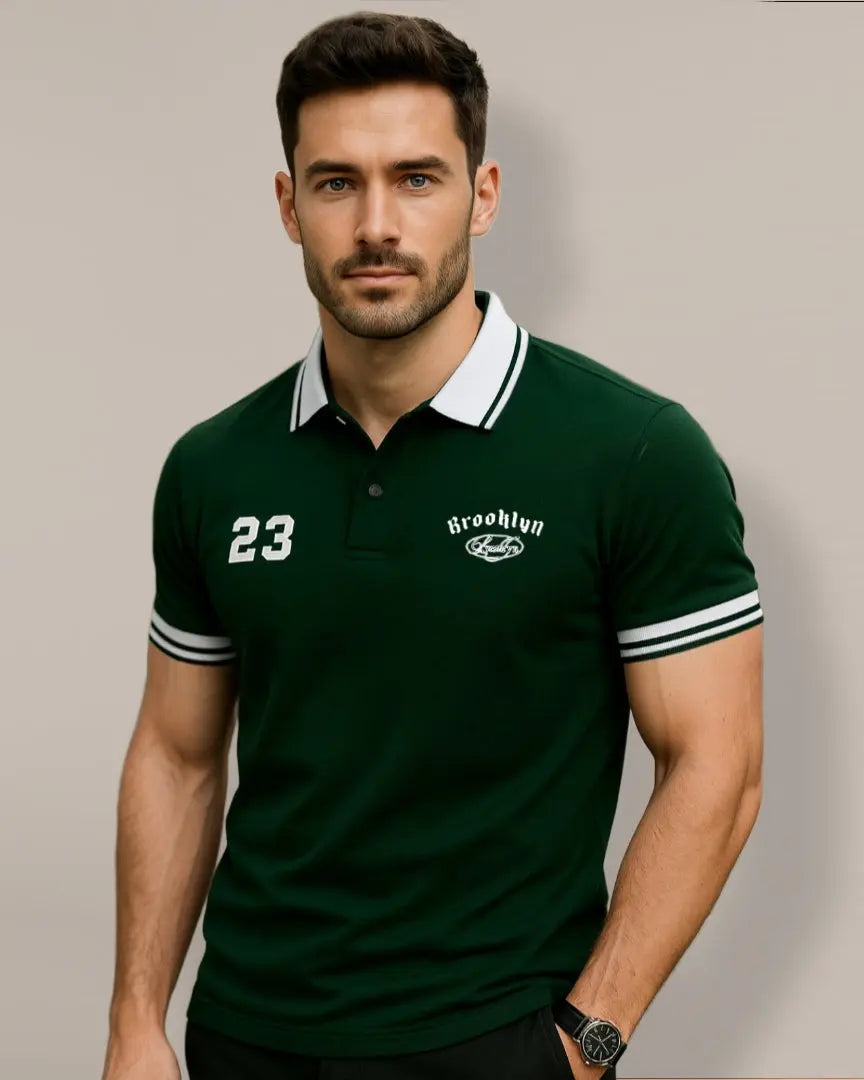 Aesthetic Polo GREEN 23 House Of Fashion