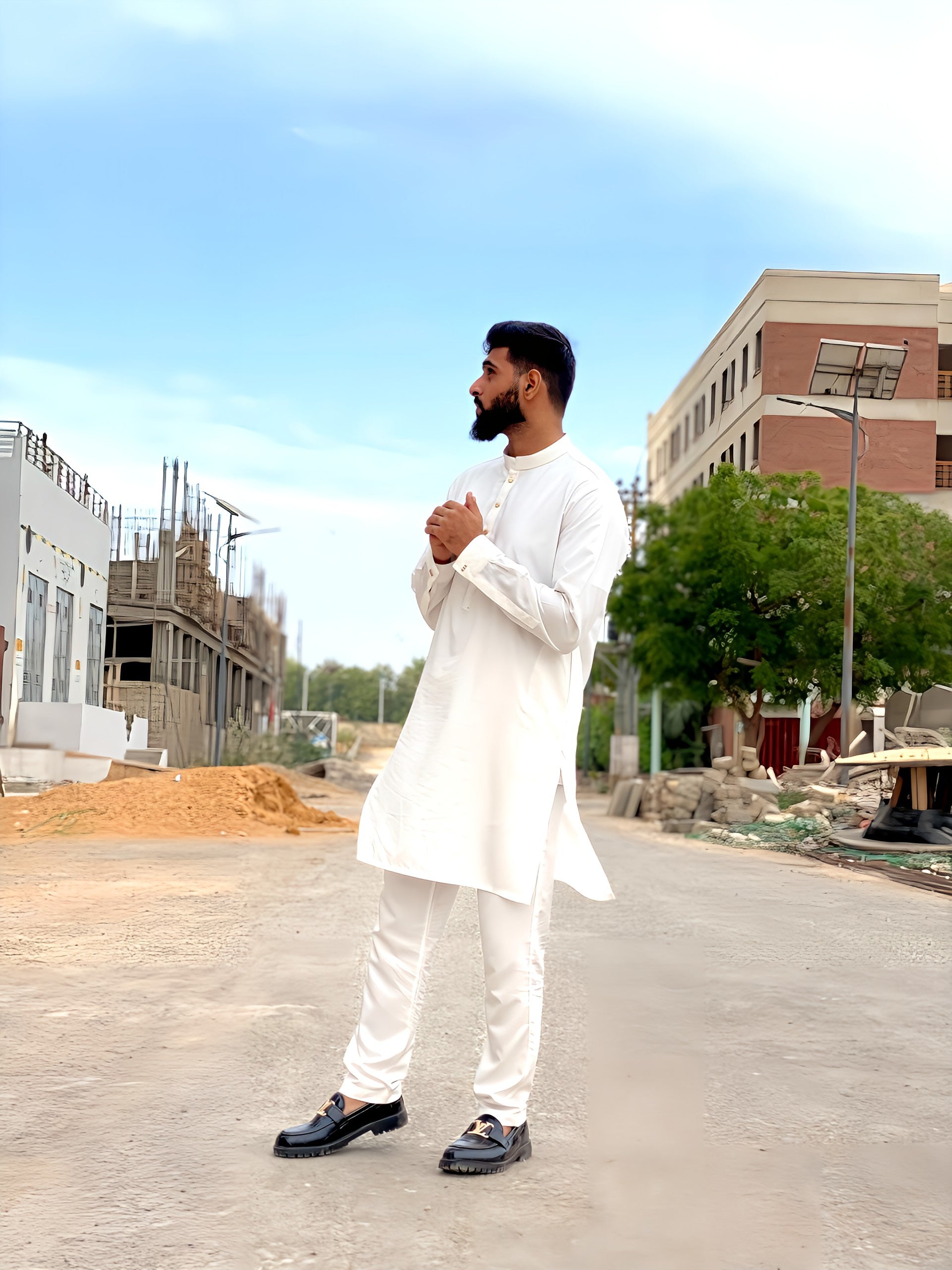 White Kurta Pajama