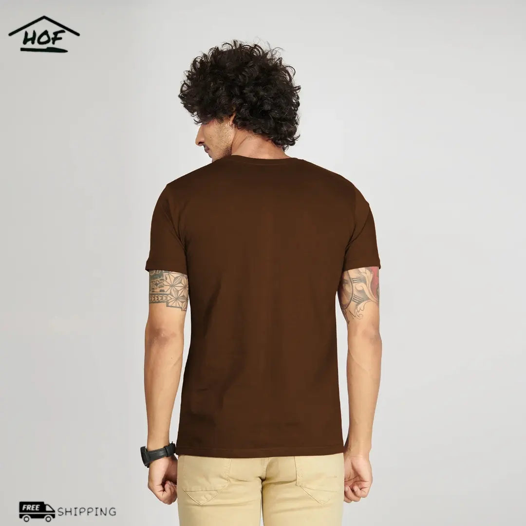 Chocolate Half Sleeve T-Shirt