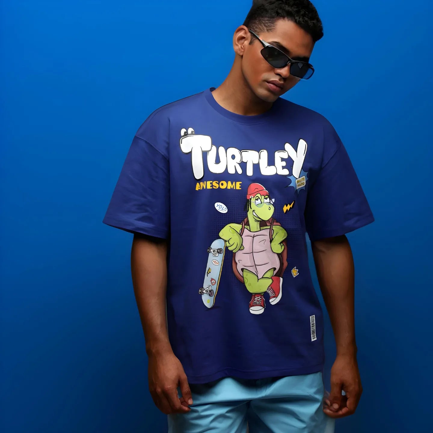 TURTLEYY OVERSIZED T-SHIRT