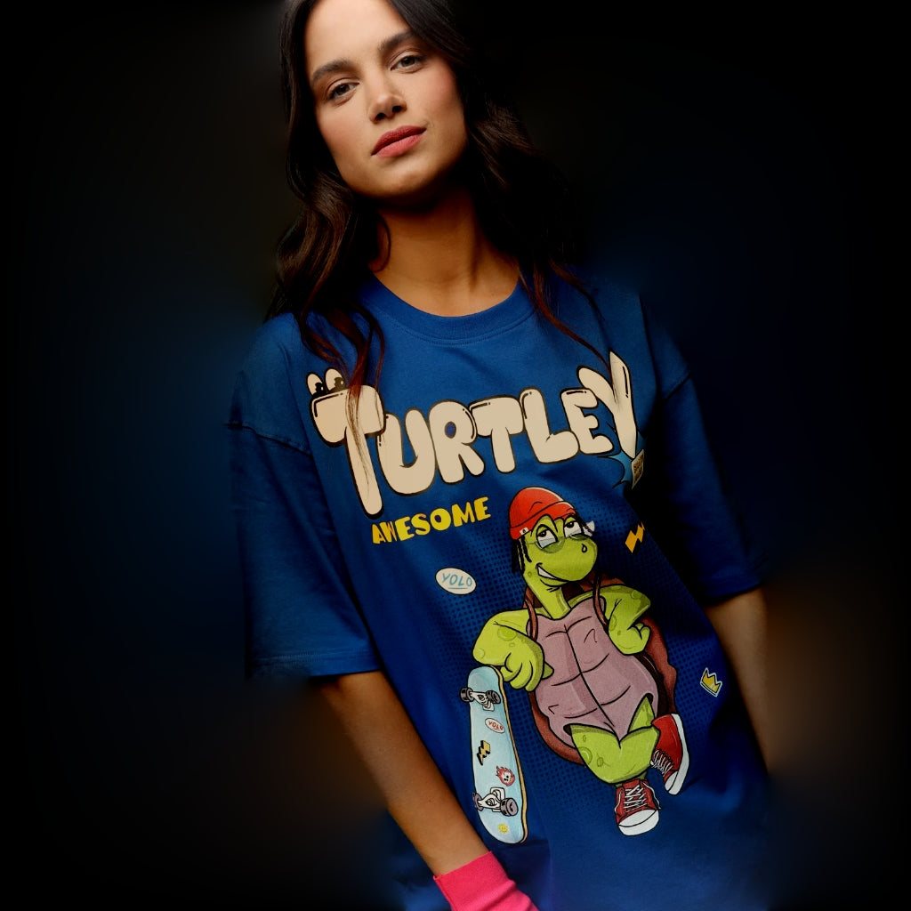 TURTLEYY OVERSIZED T-SHIRT