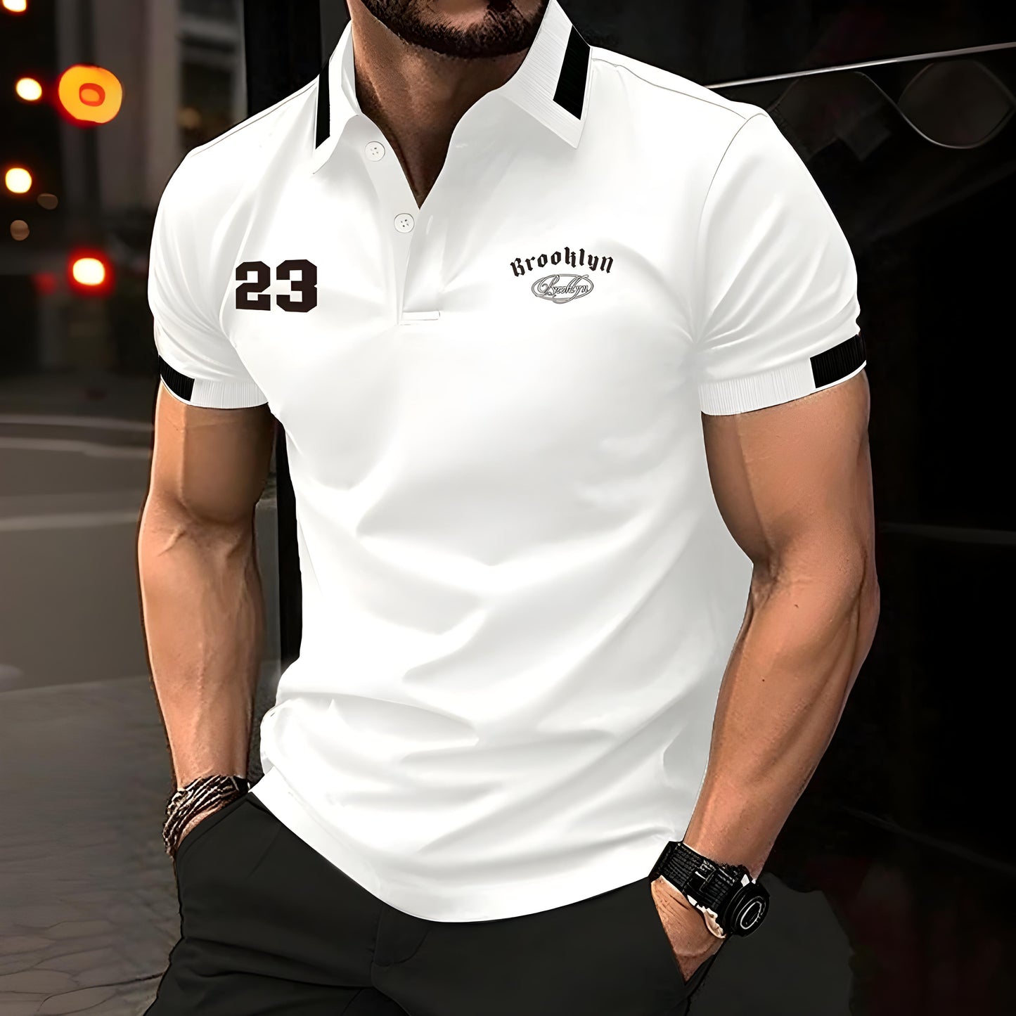 Aesthetic Polo WHITE 23