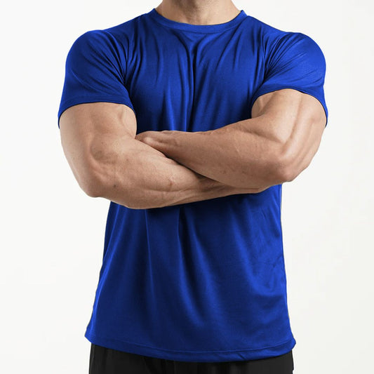 Muscle Fit Tee ROYAL BLUE