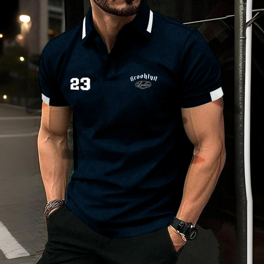 Aesthetic Polo NAVY BLUE 23