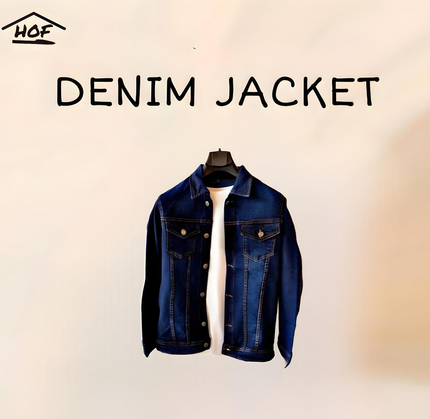 Jet Blue Denim Jacket Unisex