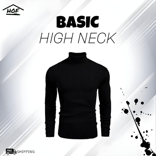 Black High Neck