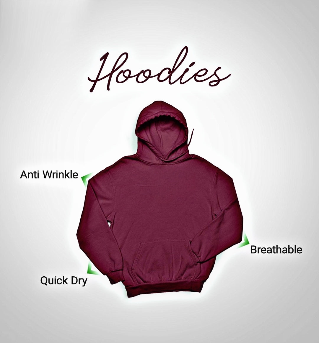 Maroon Kangroo Hoodie