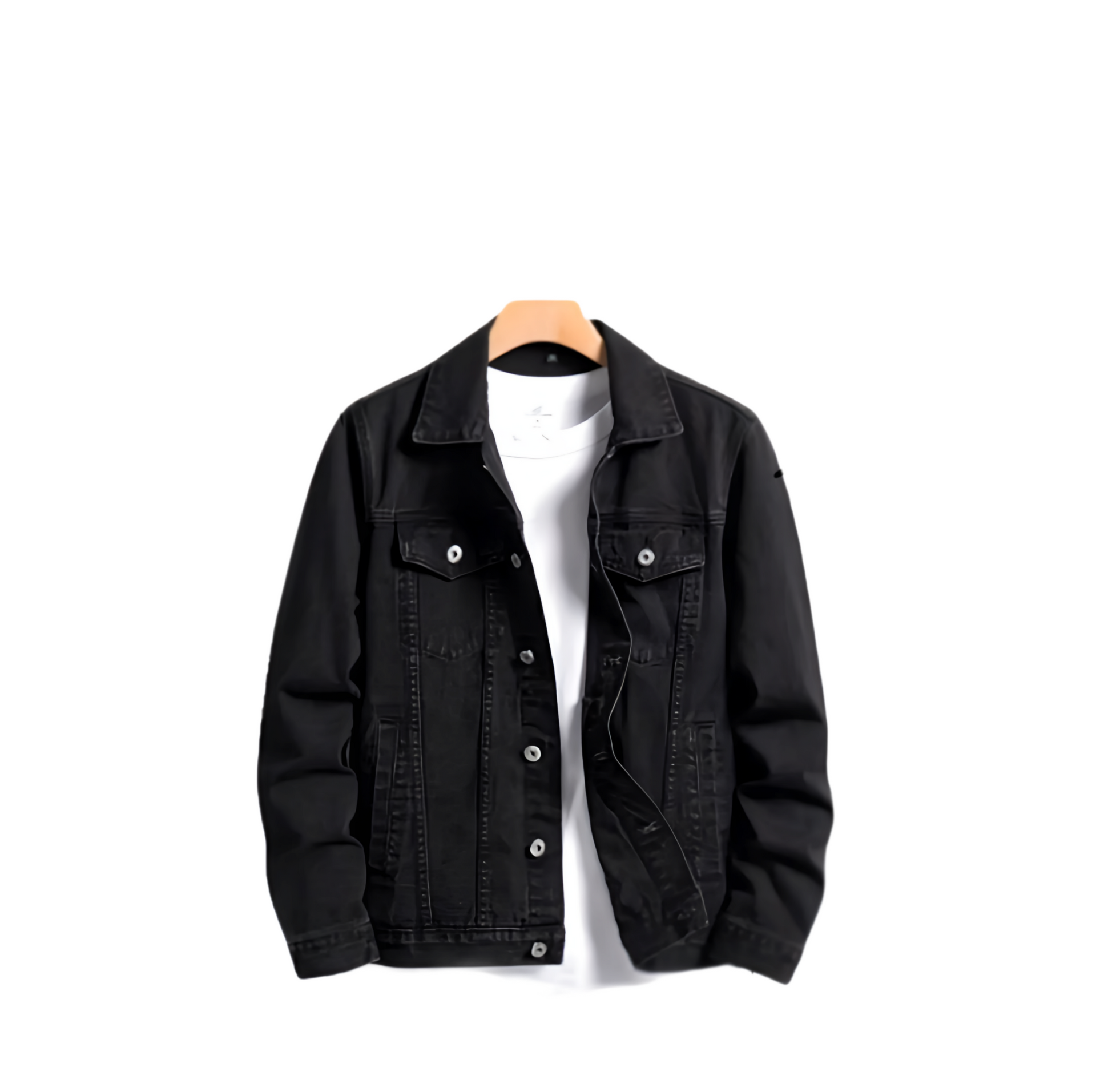 Byme selling Unisex Black Denim Jacket