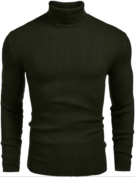 Green Turtle Neck