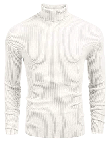 White Turtle Neck