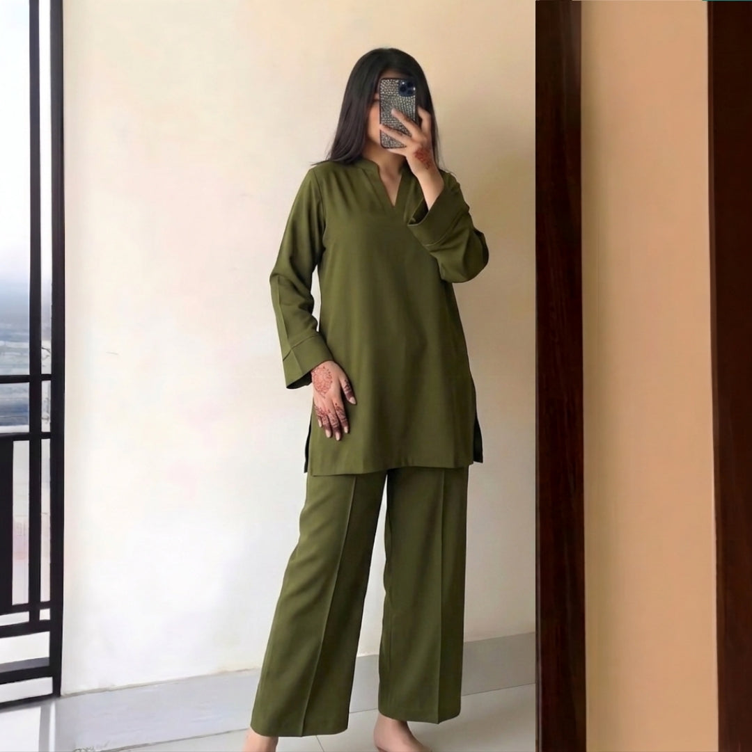 Olive Green - ETHNIC READY TO WEAR House Of Fashion