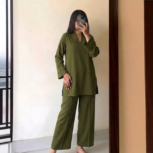 Olive Green - ETHNIC READY TO WEAR House Of Fashion