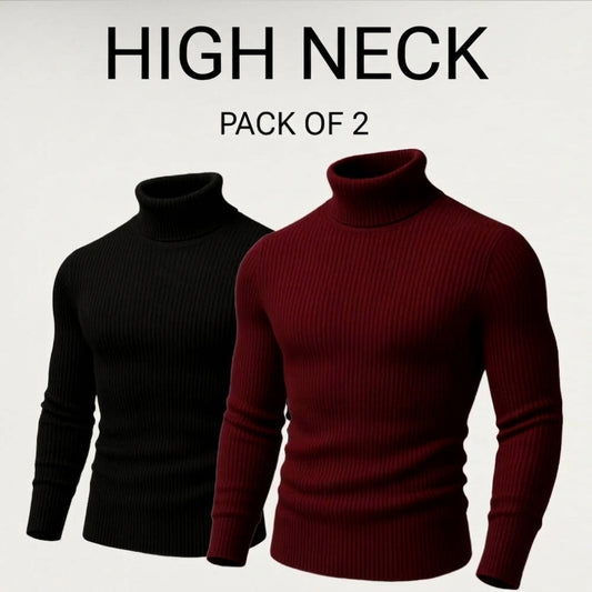 Bundle Of 2 High Neck