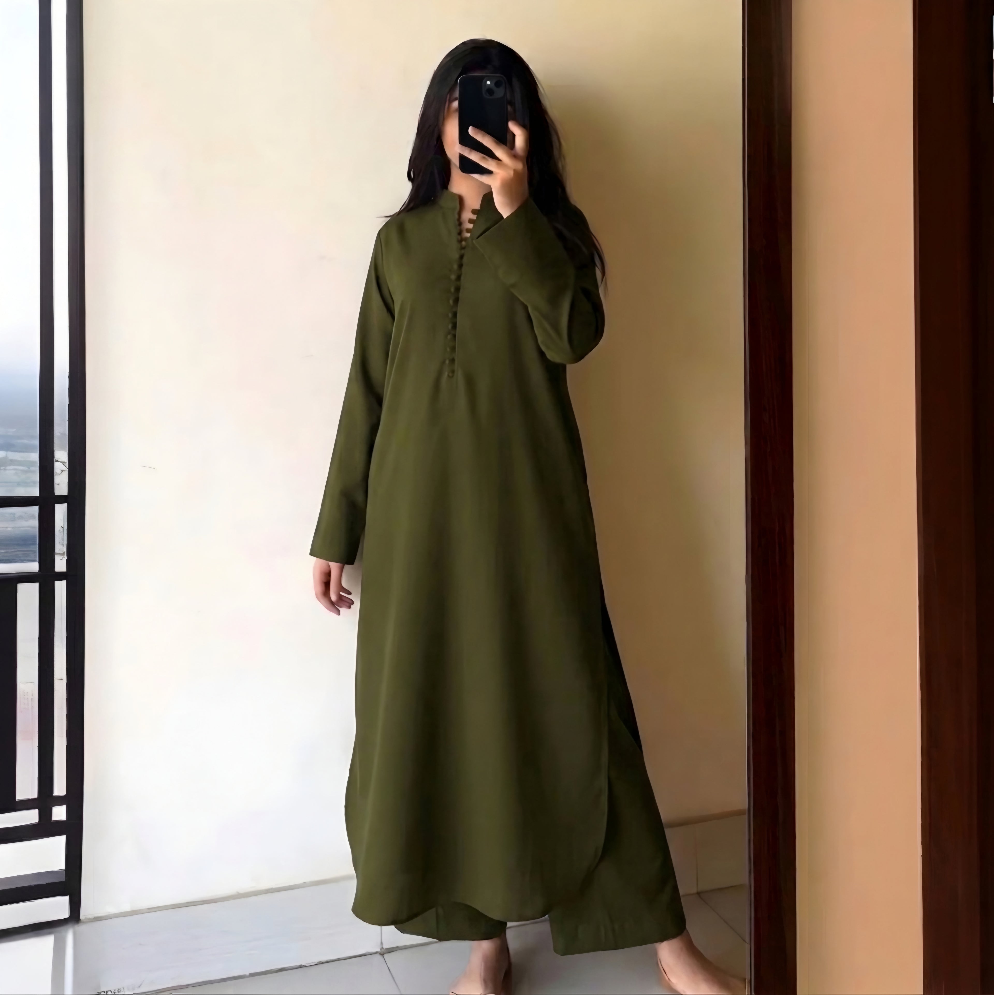 Olive Green - READY TO WEAR House Of Fashion