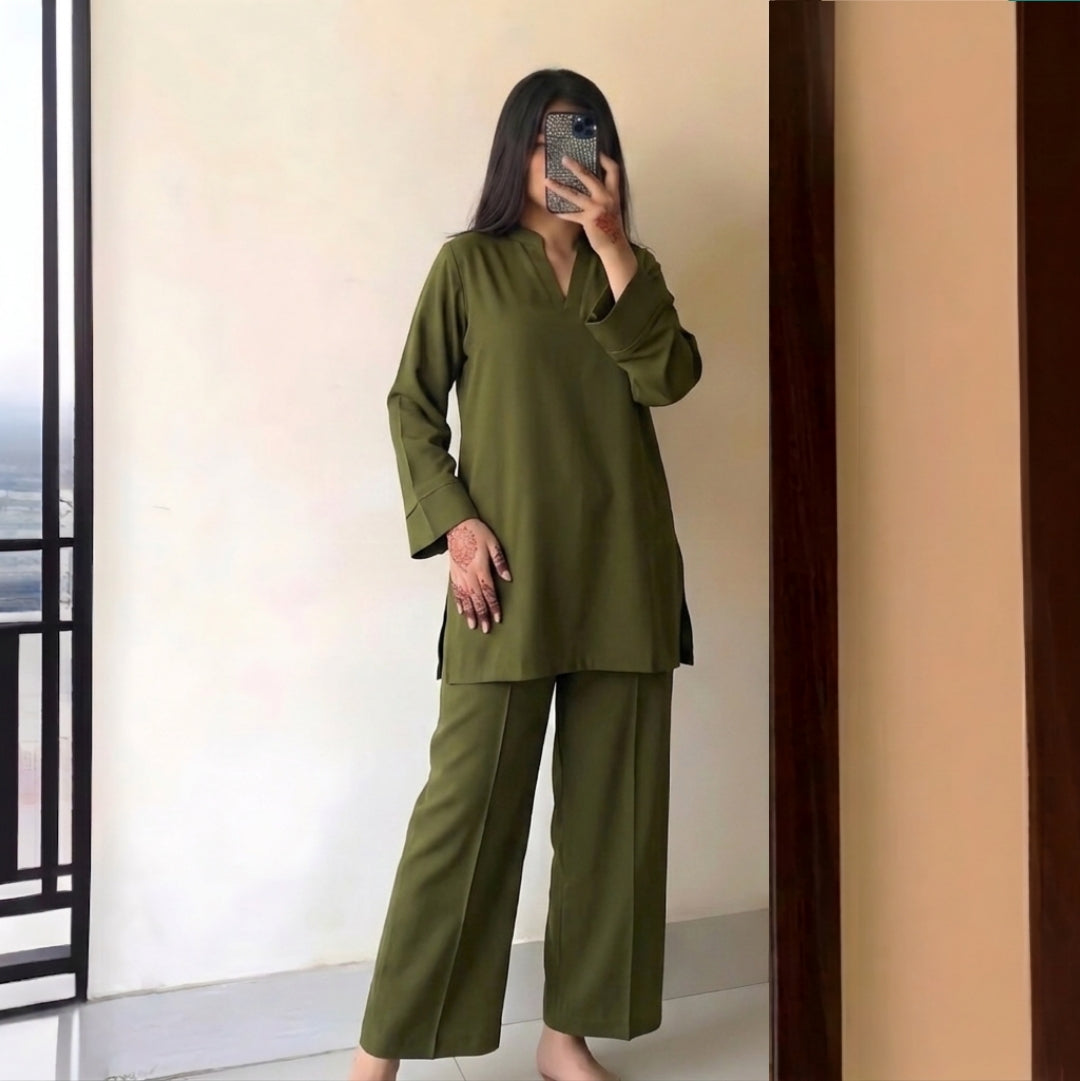 Olive Green - ETHNIC READY TO WEAR House Of Fashion