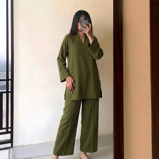 Olive Green - ETHNIC READY TO WEAR House Of Fashion