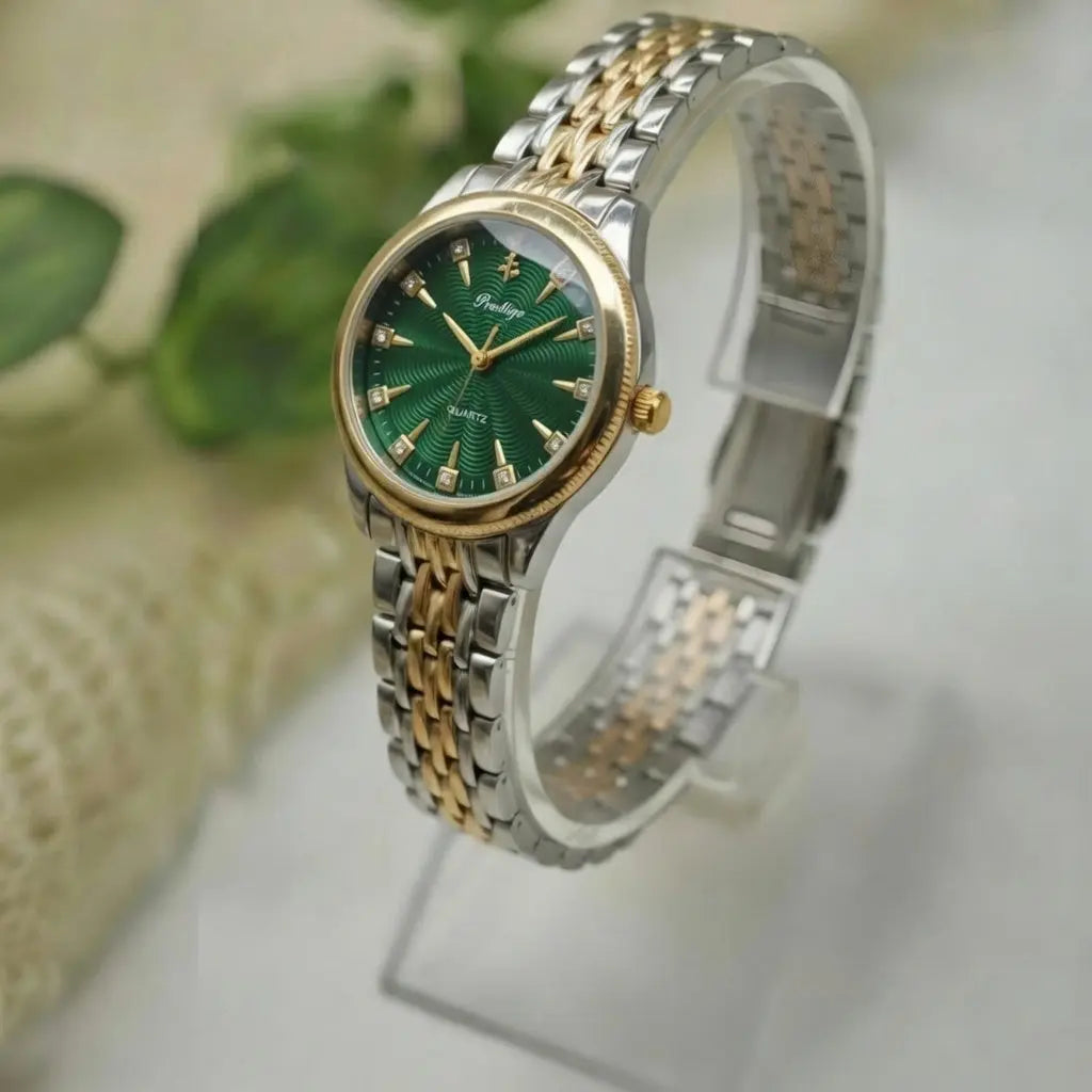 Premier 2tone Gold ( Green Dial) House Of Fashion