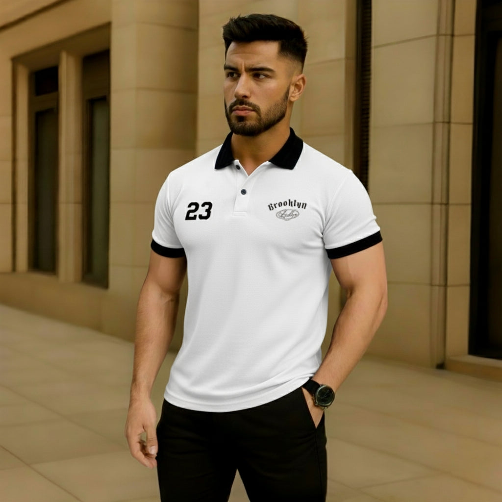 Aesthetic Polo WHITE 23