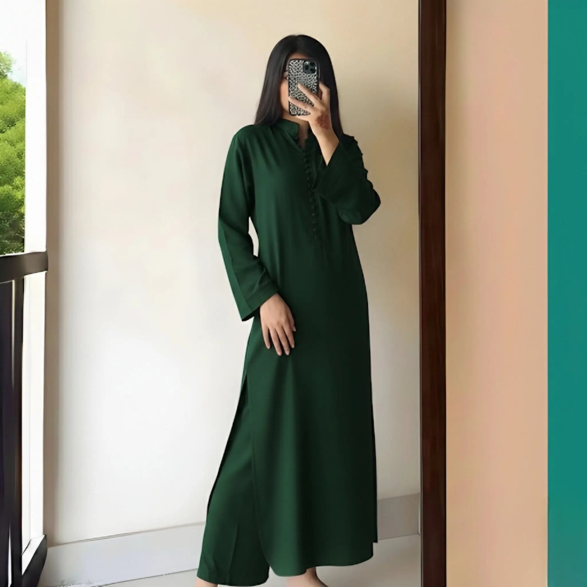 Bottle Green - READY TO WEAR House Of Fashion