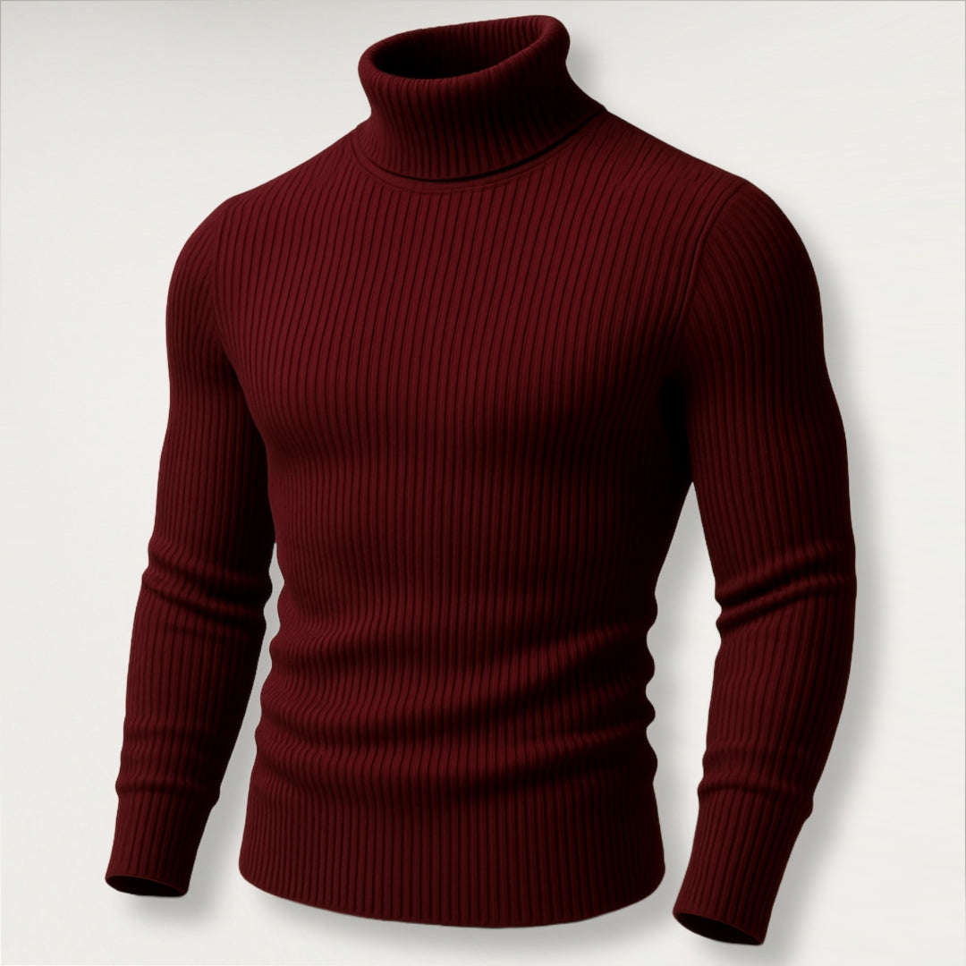 Maroon Turtle Neck