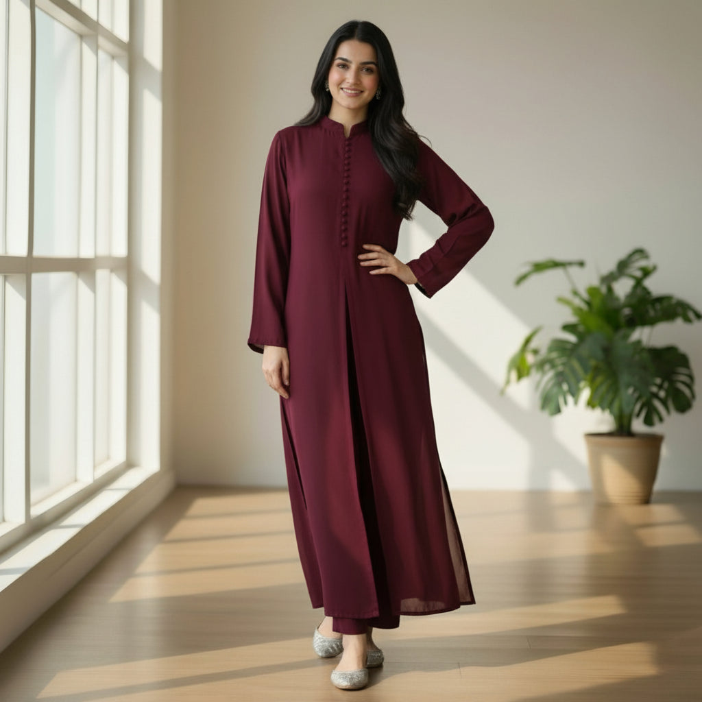 Dark Maroon - READY TO WEAR