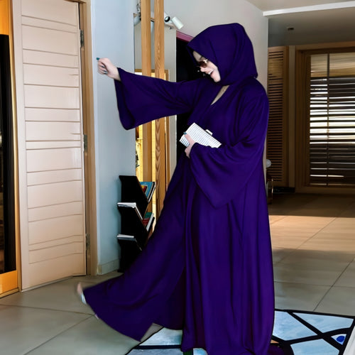 ABAYA DARK PURPLE