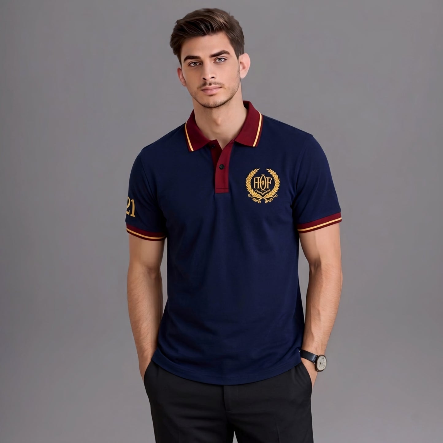 Signature Polo NAVY BLUE 2️⃣1️⃣