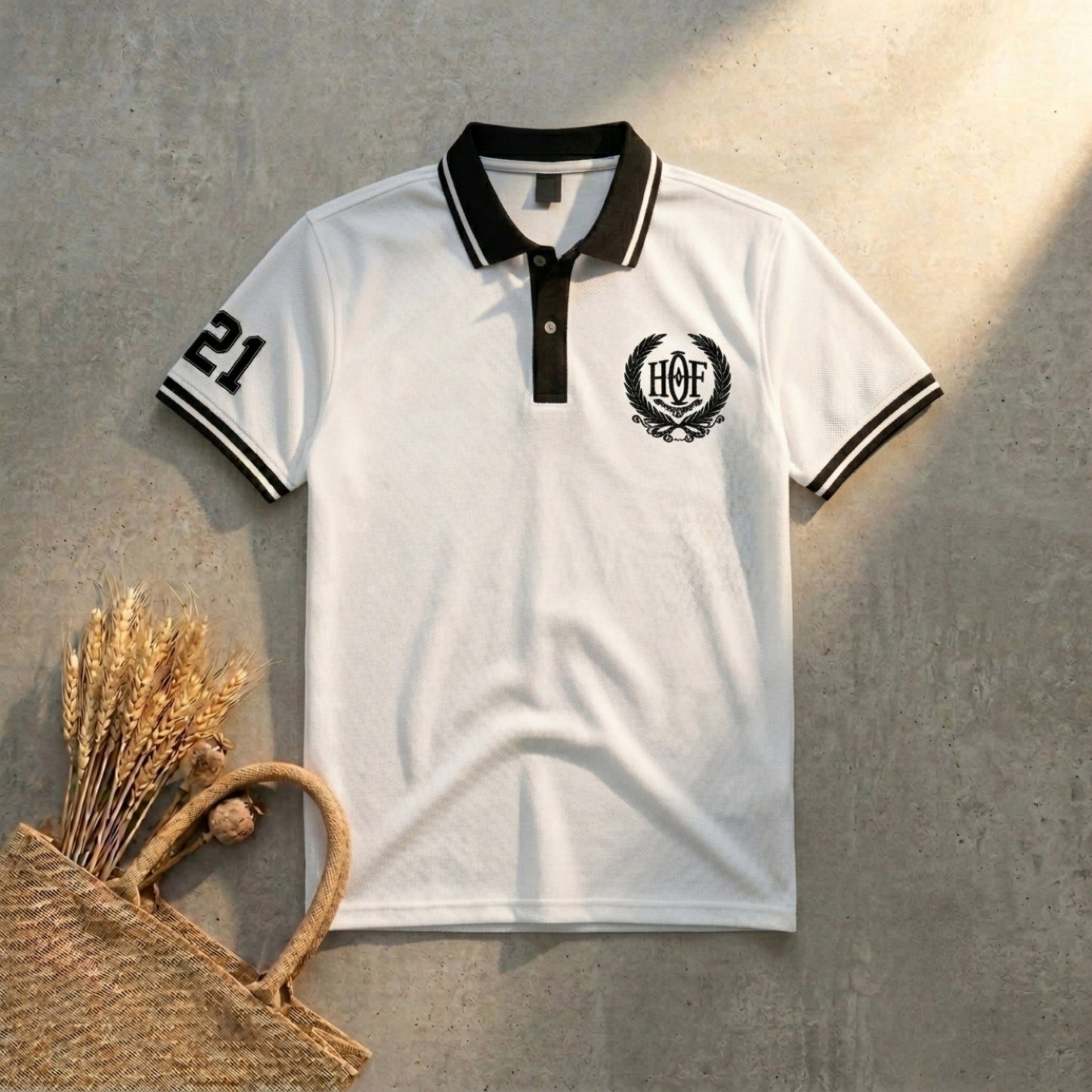 Signature Polo WHITE 21 House Of Fashion