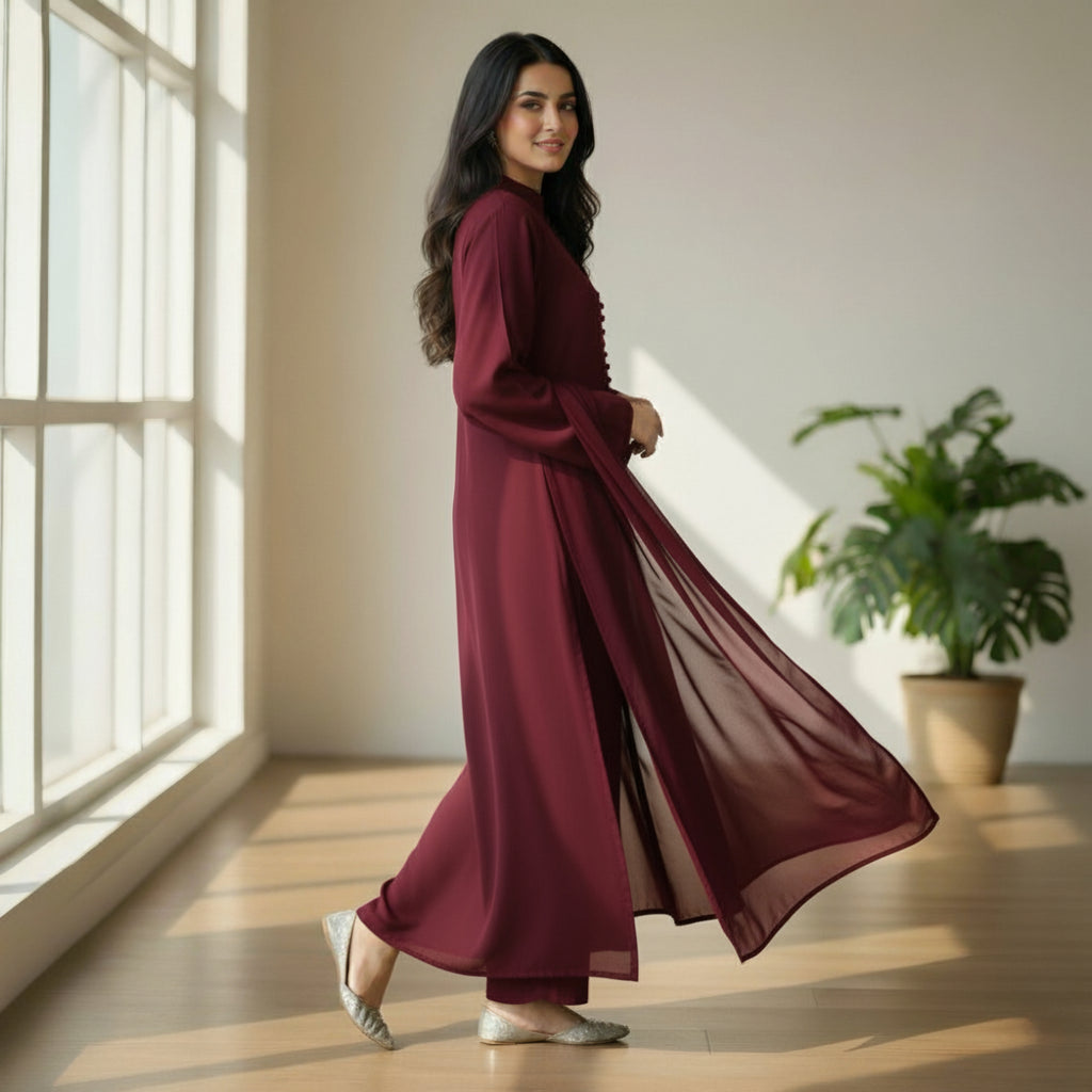 Dark Maroon - READY TO WEAR