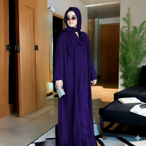 ABAYA DARK PURPLE