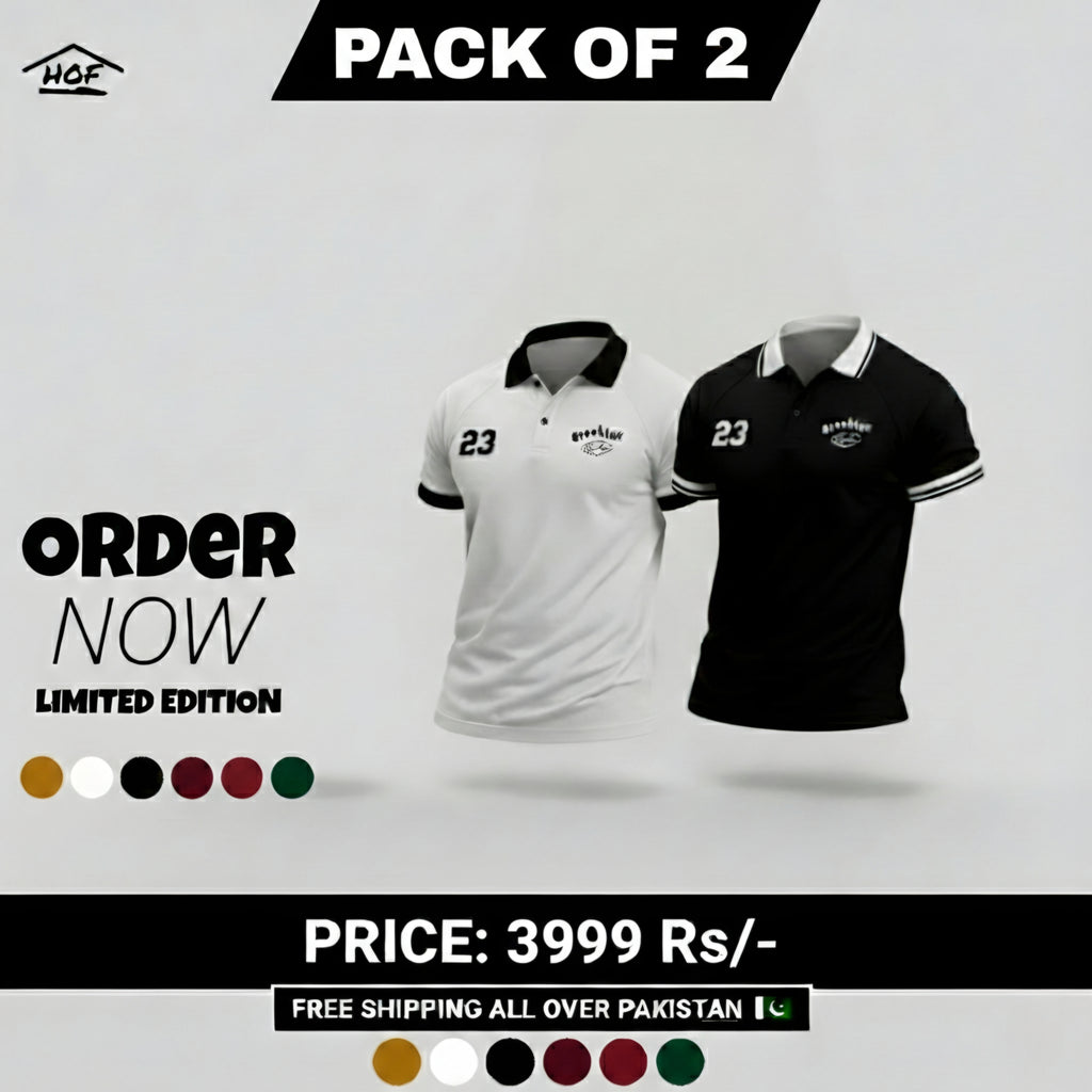 Pack Of 2 Aesthetic Polo's