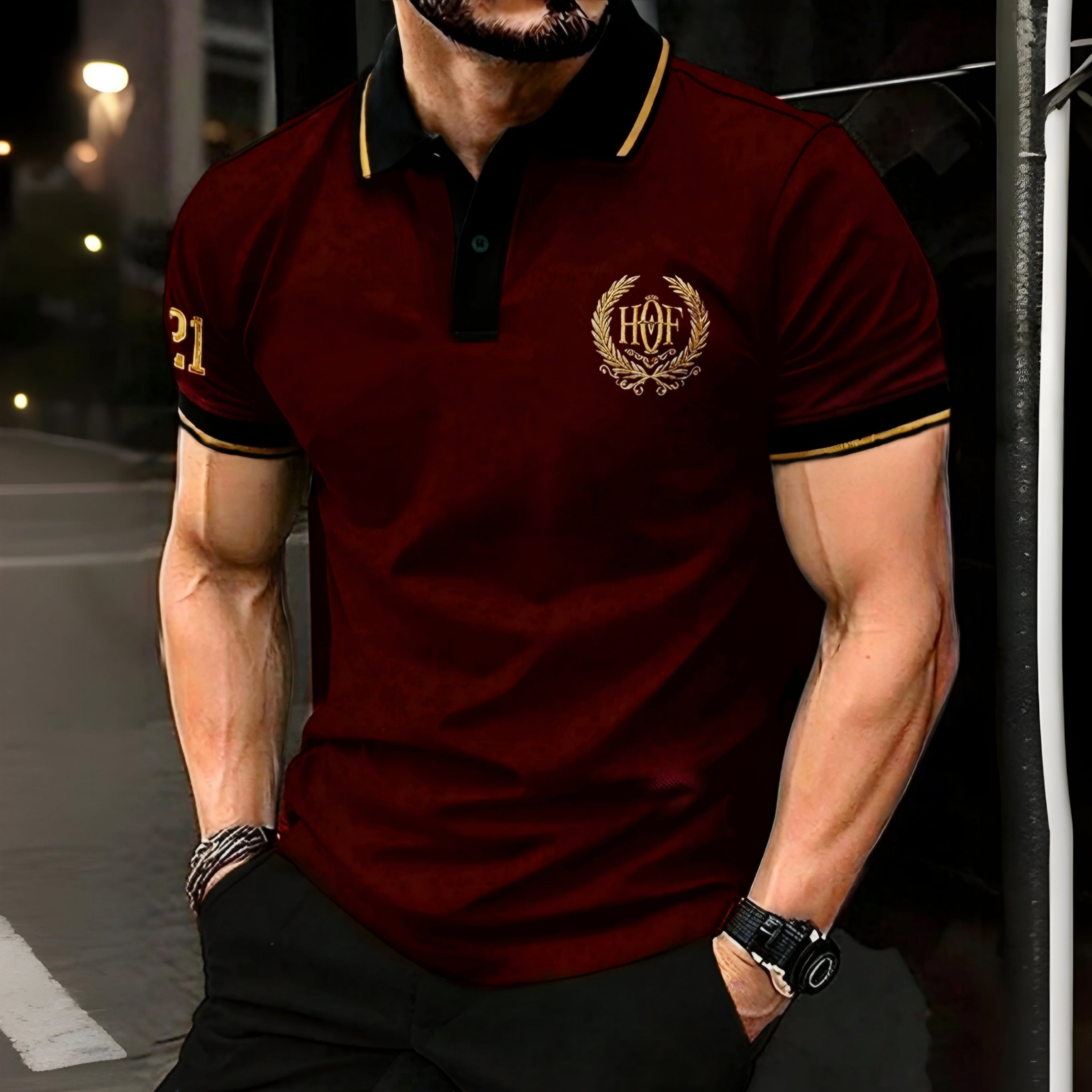 Signature Polo MAROON 21 House Of Fashion