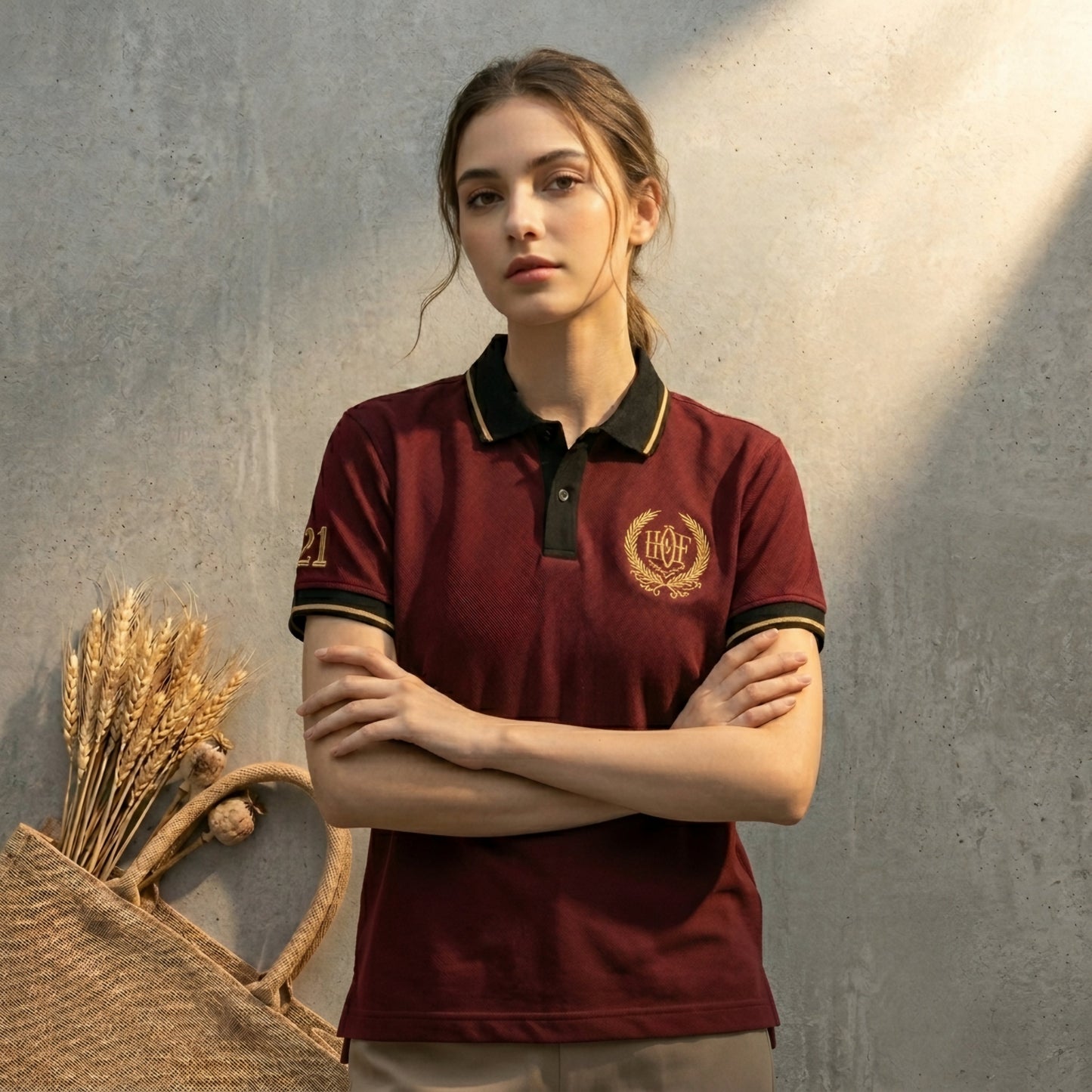 Signature Polo MAROON 21 House Of Fashion