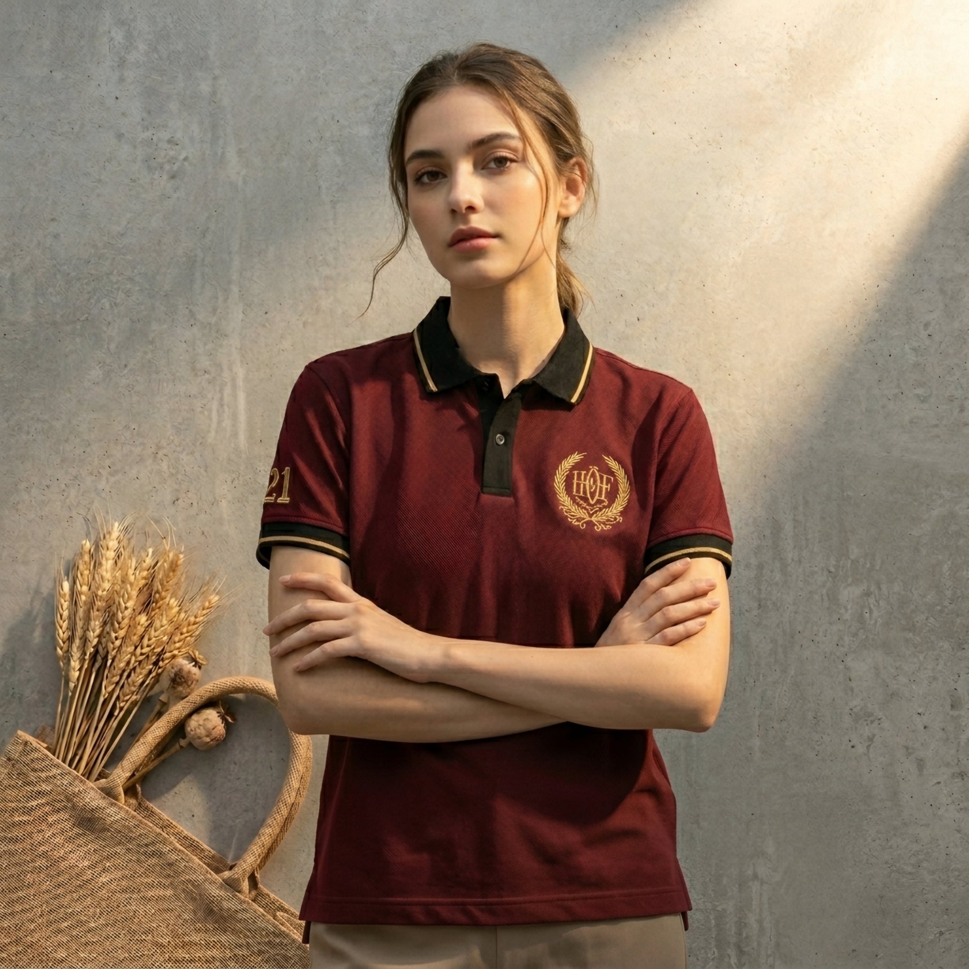 Signature Polo MAROON 21 House Of Fashion