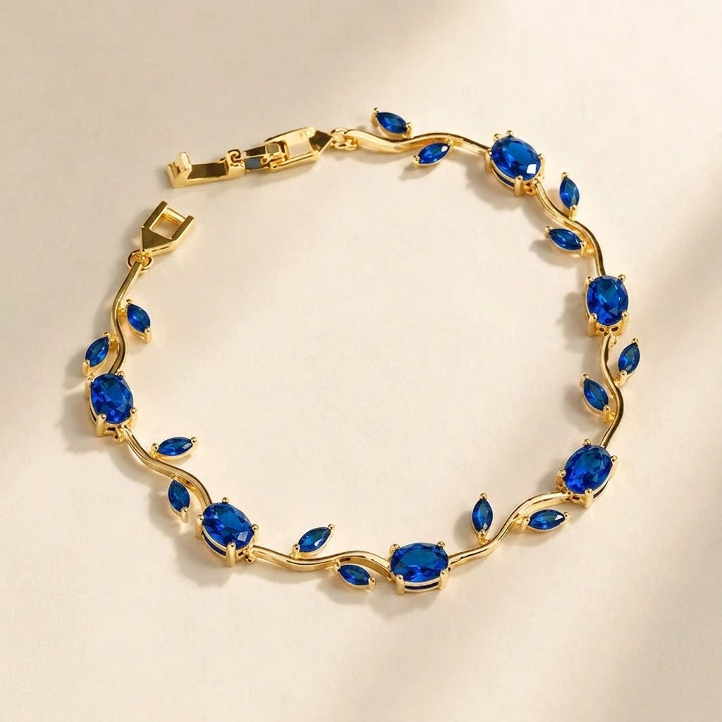 Tulip Blue Bracelet