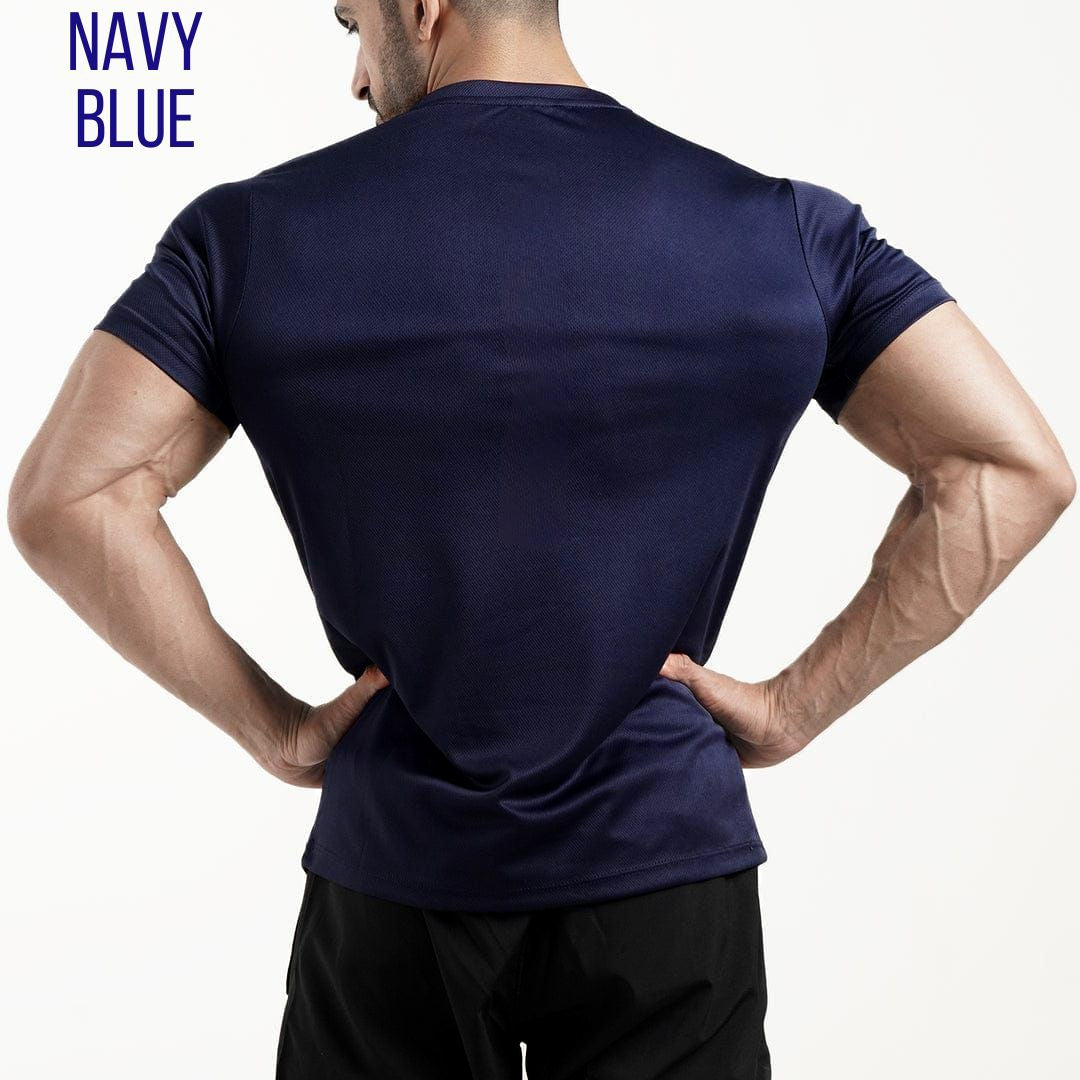 Muscle Fit Tee NAVY BLUE