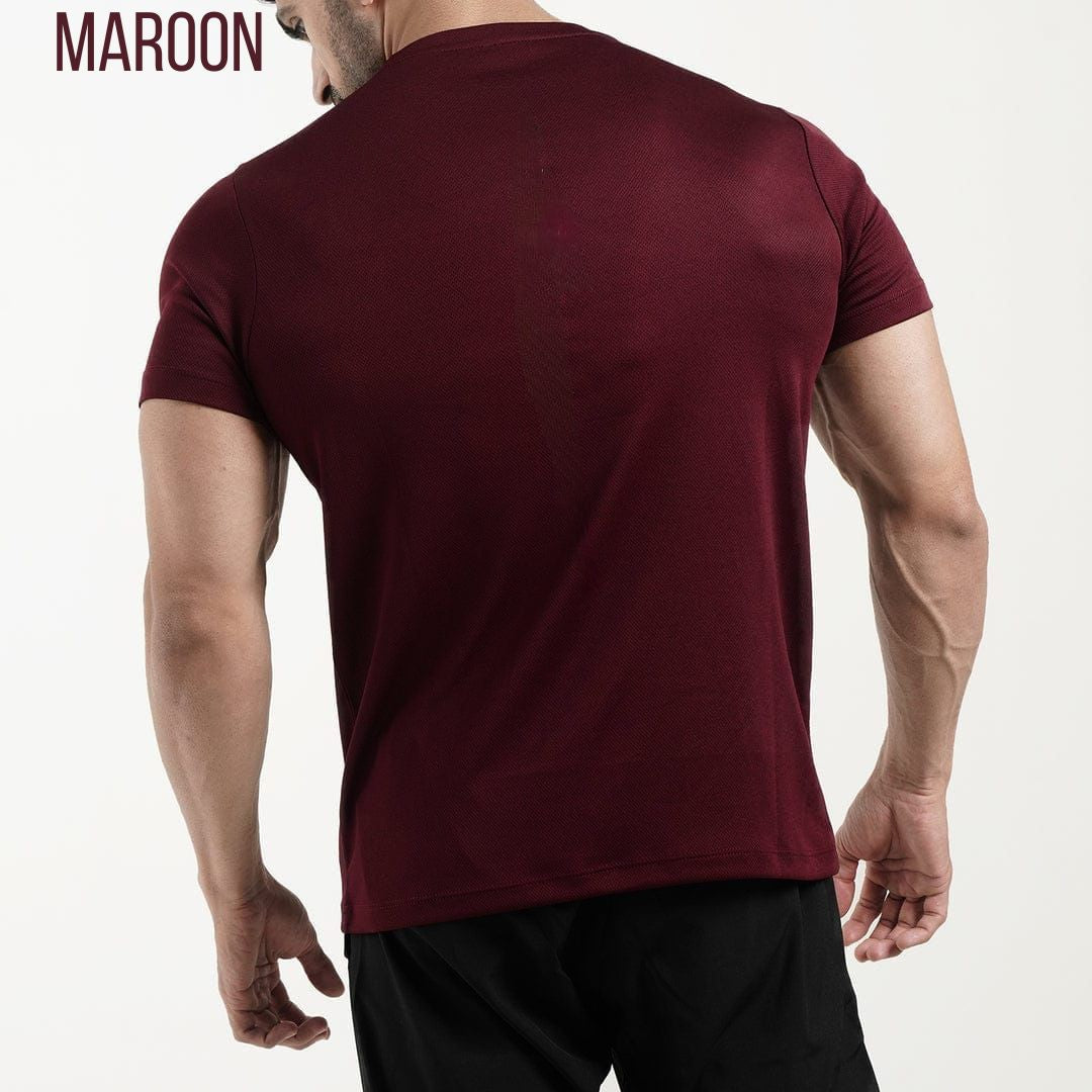 Muscle Fit Tee MAROON