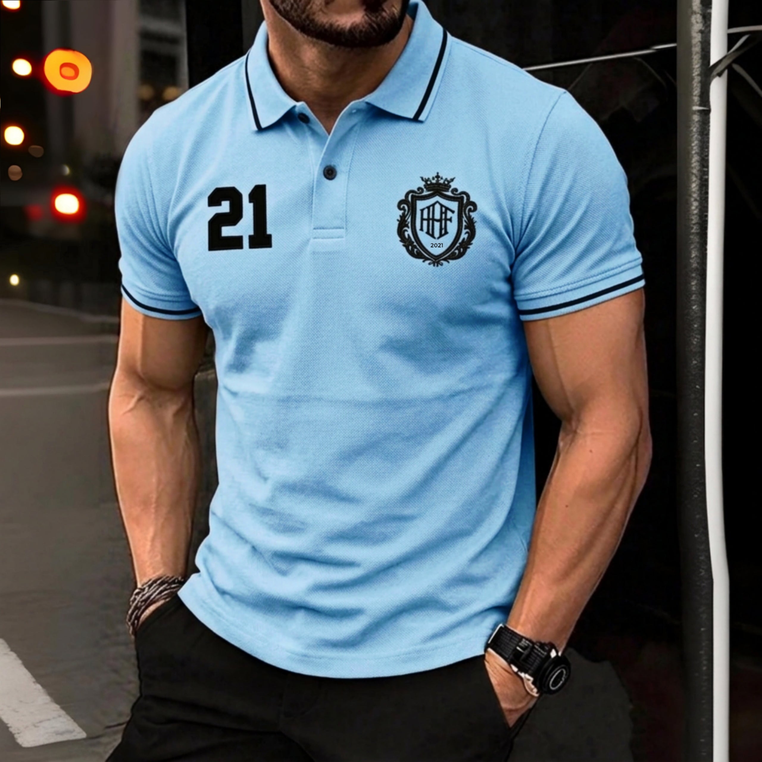 Signature Polo SKY BLUE 21 House Of Fashion