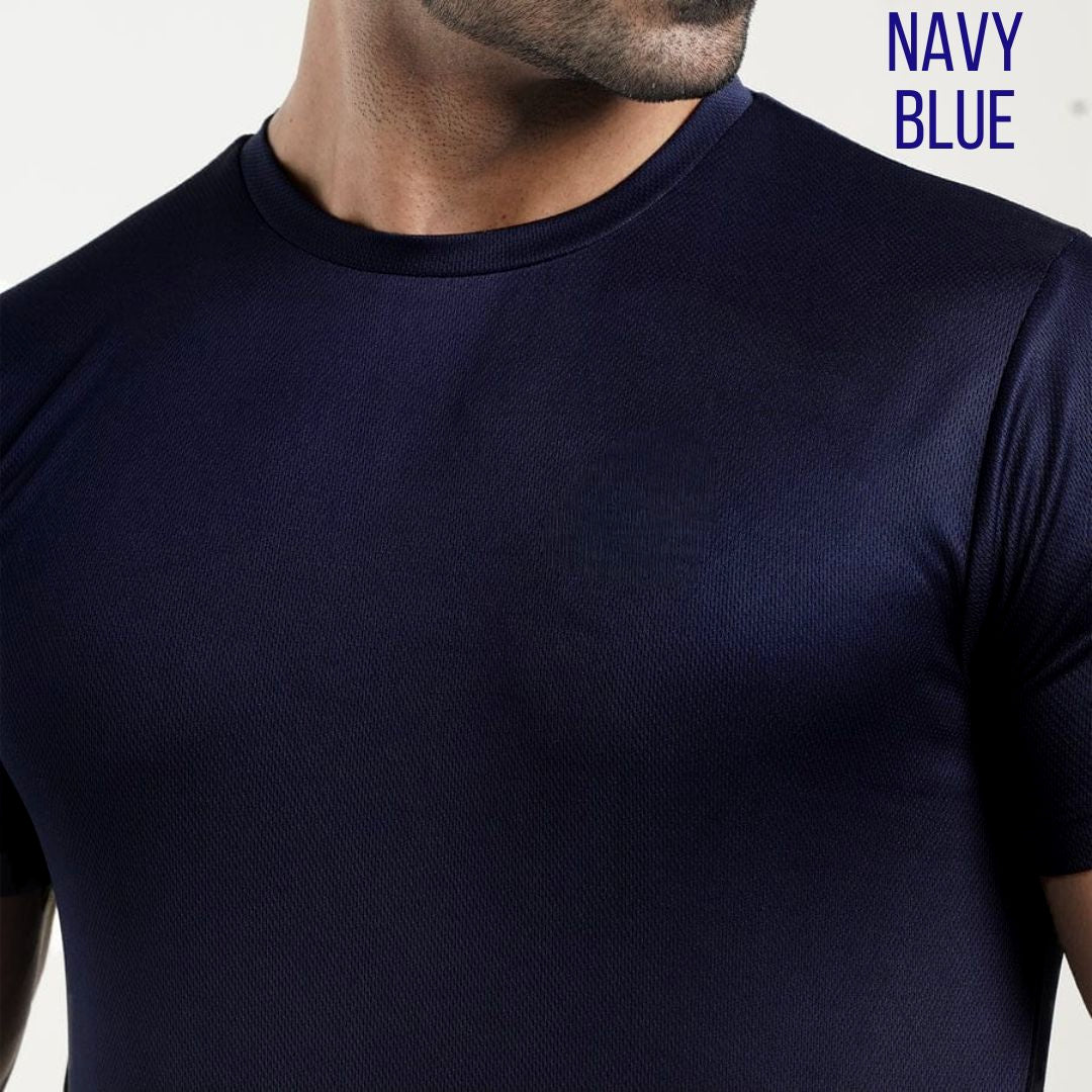 Muscle Fit Tee NAVY BLUE