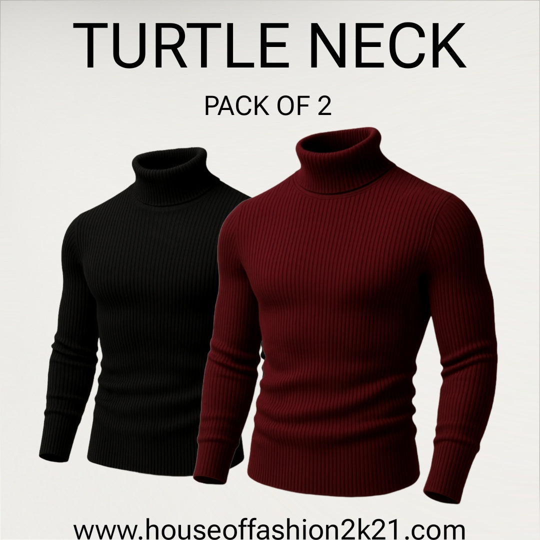Bundle Of  2 Turtle Neck