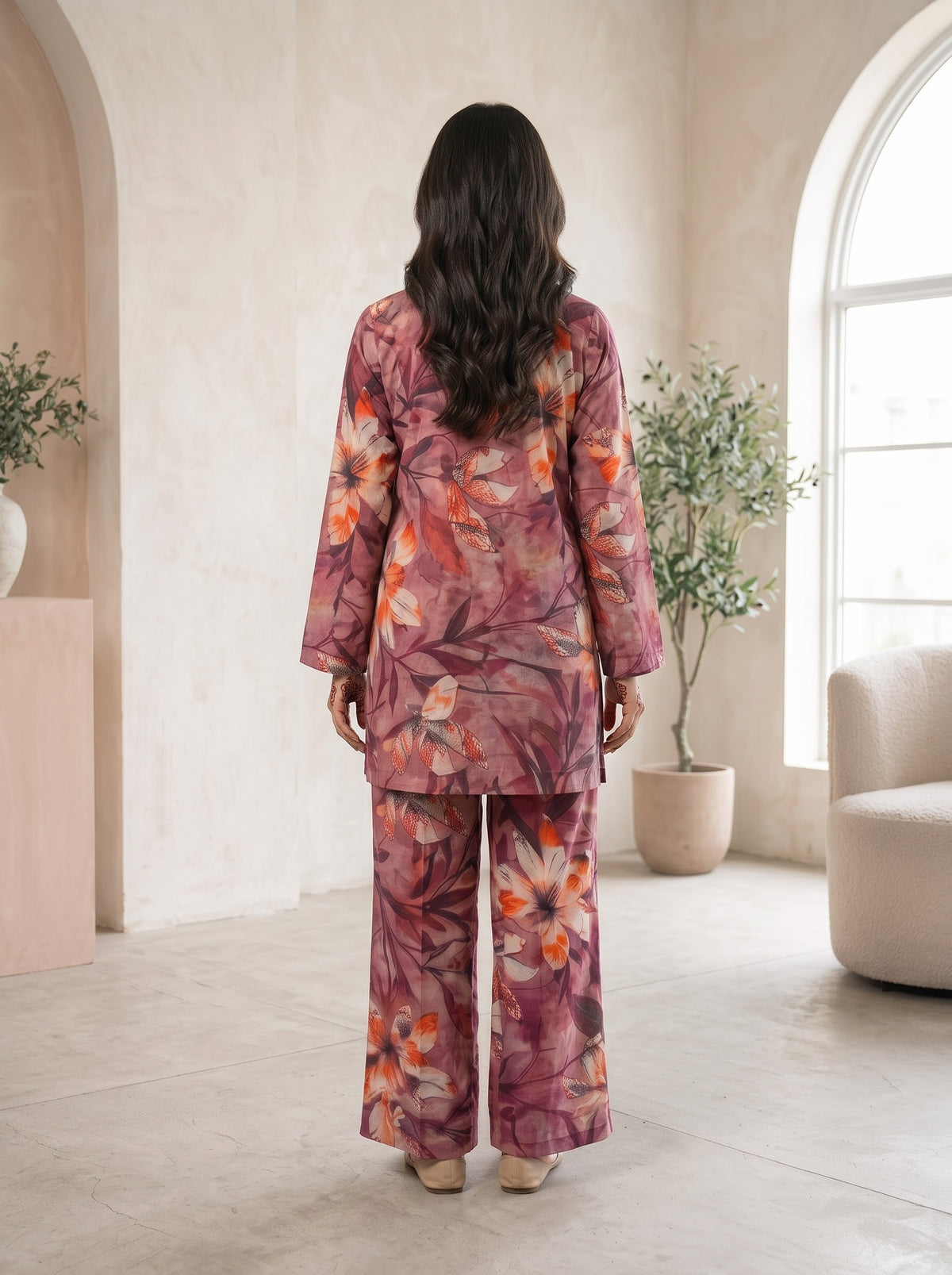 Plum Petals - CO-ORD SET