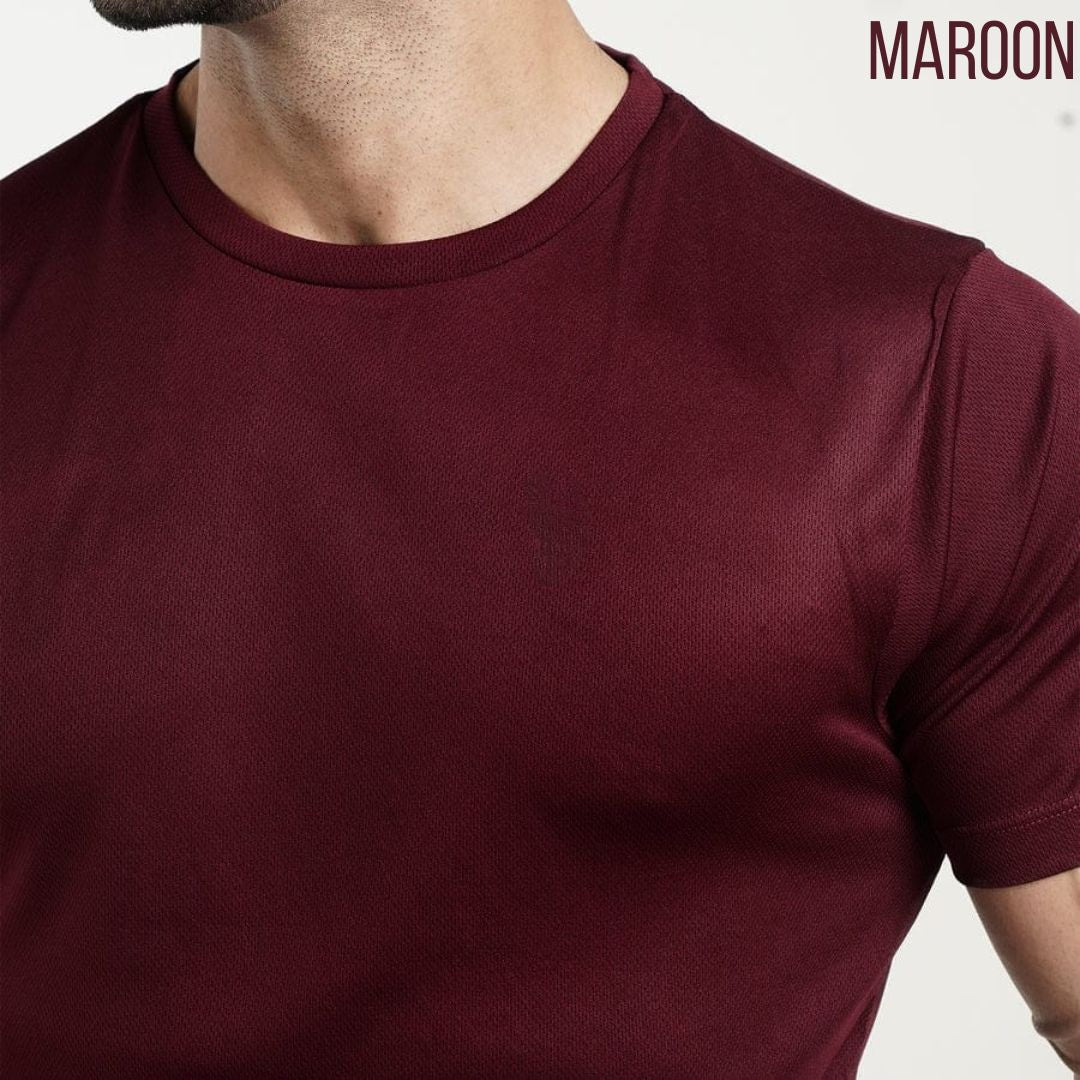 Muscle Fit Tee MAROON