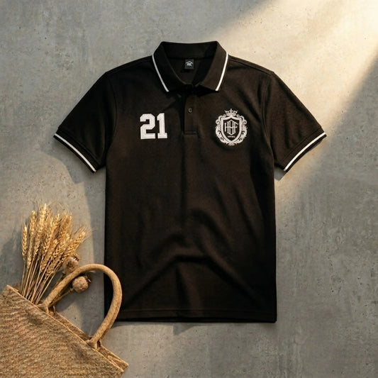 Signature Polo BLACK 21 House Of Fashion