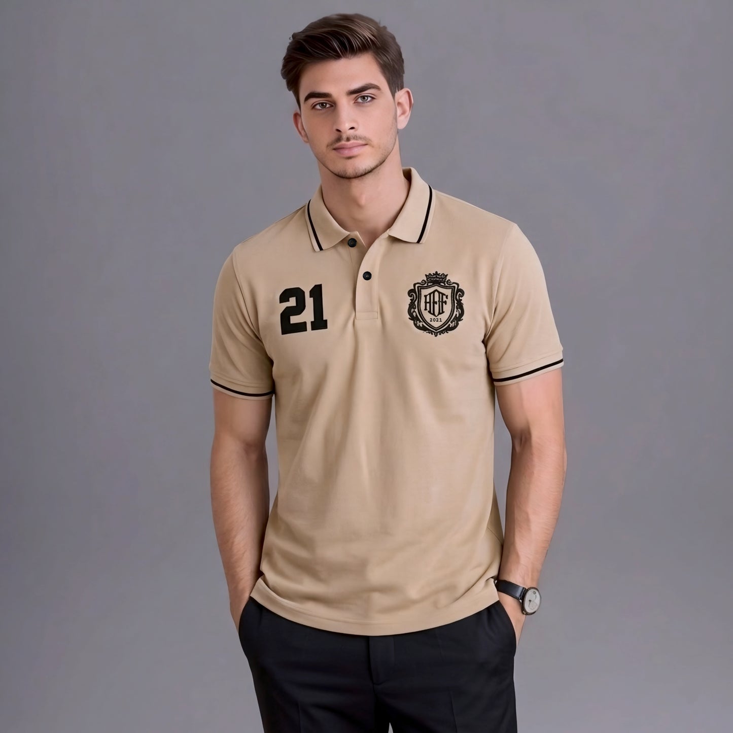 Signature Polo BEIGE 2️⃣1️⃣