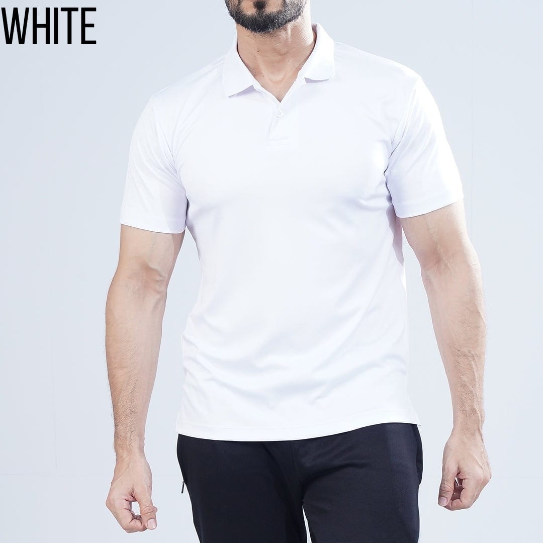 Polo Muscle Fit Tee WHITE