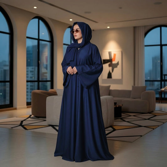 ABAYA NAVY BLUE House Of Fashion